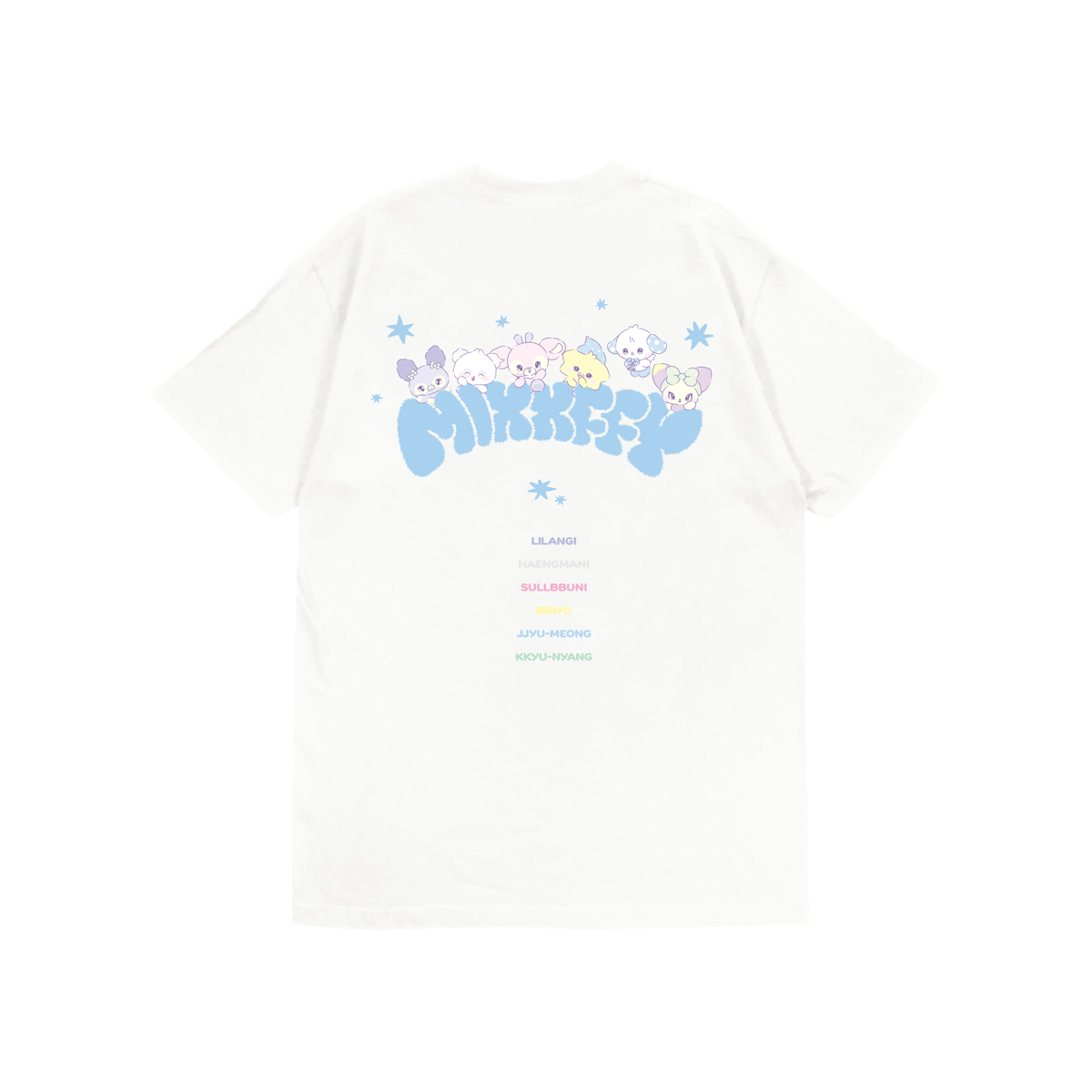 MIXXFFY WHITE T-SHIRT